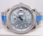 Replica Rolex Daydate II Ice Blue AAA Grade Watch 41mm